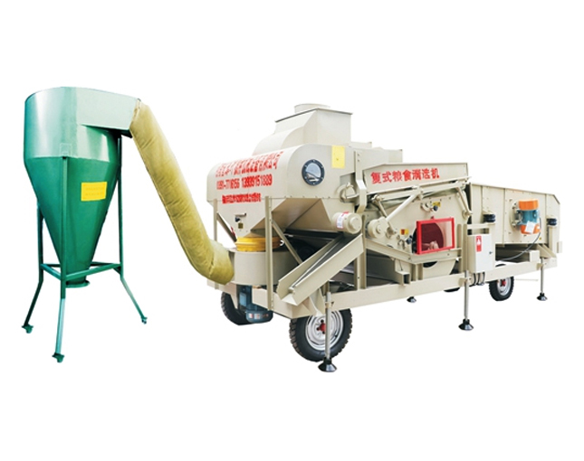 東阿縣劉集鎮(zhèn)后韓村，雙比熊篩使用現(xiàn)場